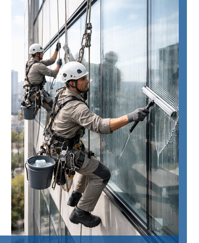 Мойка окон альпинистами в Кандалакше от 4546 р. | ВЫСОТНИК-Кнд