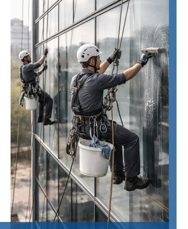 Мойка сплошного остекления в Кандалакше, заказать от 303 р.| ВЫСОТНИК-Кнд