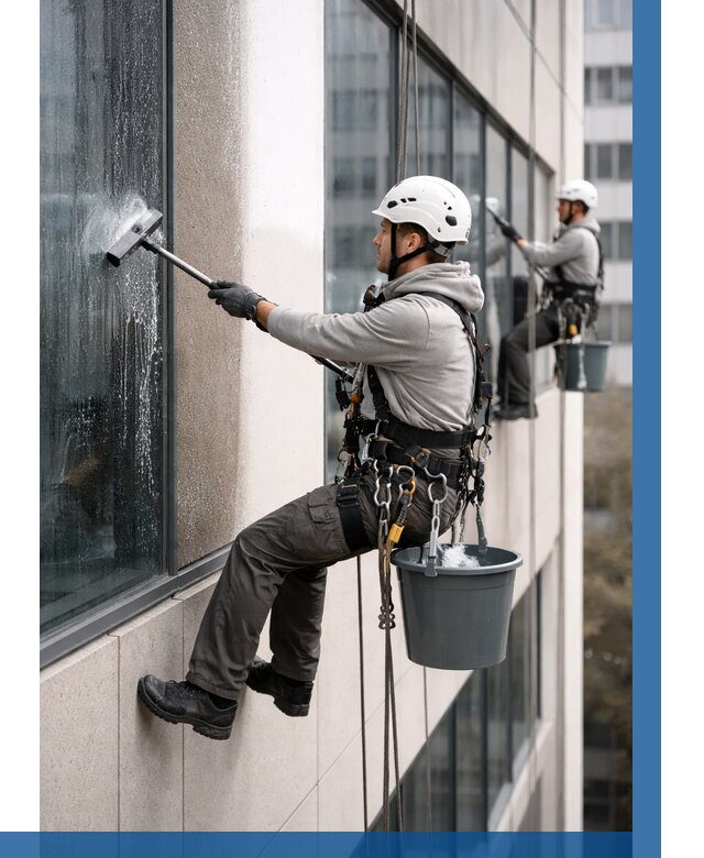 Мойка фасадов зданий в Кандалакше под ключ от 354 р. | ВЫСОТНИК-Кнд