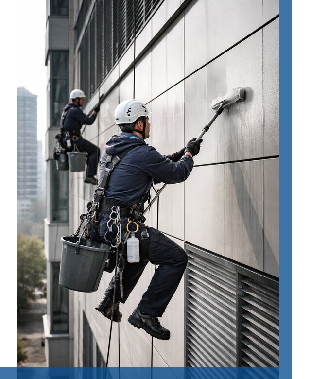 Мойка вентилируемого фасада в Кандалакше от 253 р. | ВЫСОТНИК-Кнд