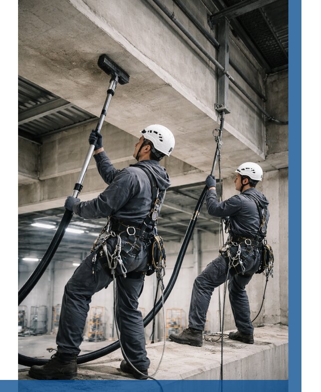 Обеспыливание потолочных конструкций в Кандалакше от 253 р. |ВЫСОТНИК-Кнд