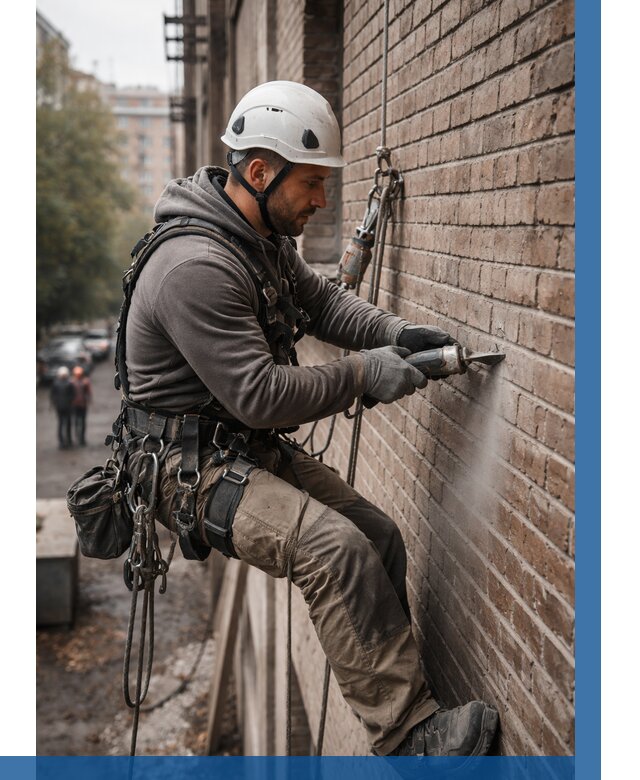 Расшивка кирпичных швов в Кандалакше от 606 р. | ВЫСОТНИК-Кнд