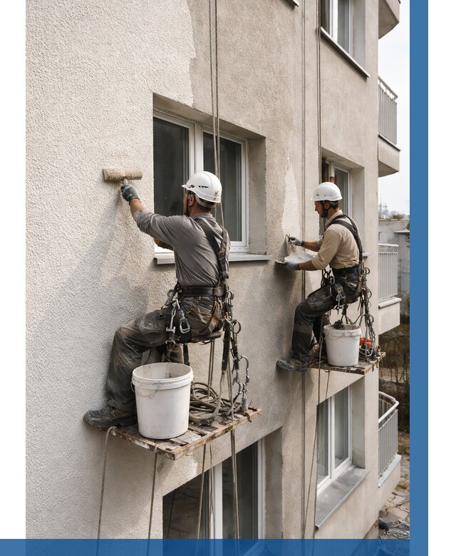 Нанесение короеда на фасад в Кандалакше от 455 р. | ВЫСОТНИК-Кнд