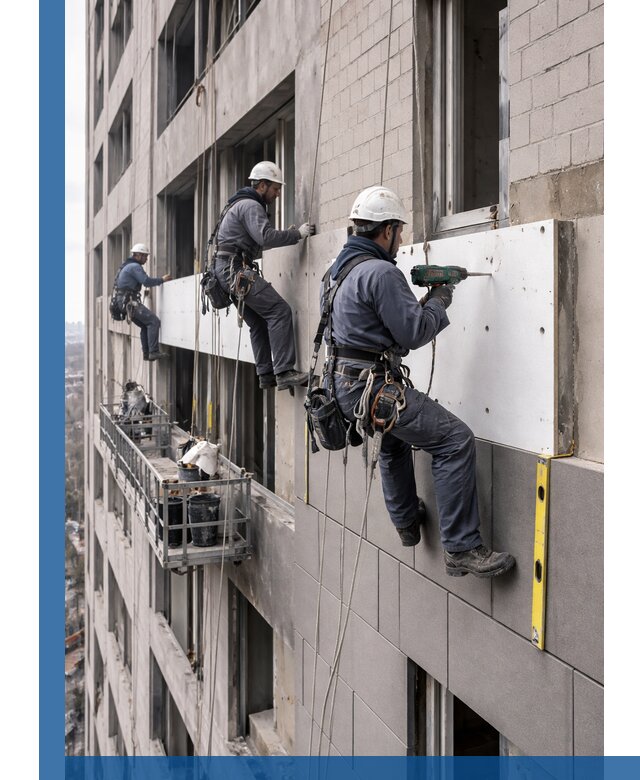 Монтаж фасадных термопанелей высокого качества в Кандалакше