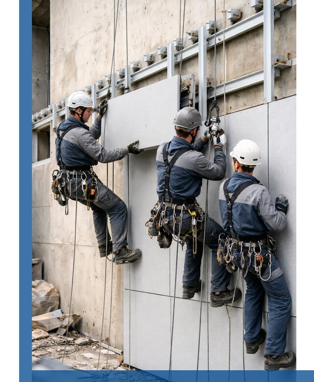 Монтаж вентилируемого фасада в Кандалакше под ключ с гарантией качества