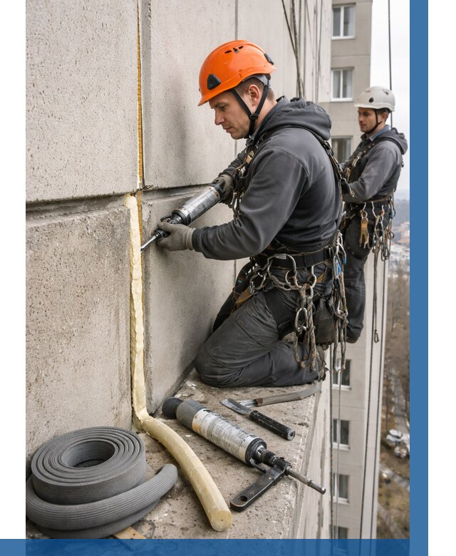 Теплый шов межпанельные швы в Кандалакше от 707 р. | ВЫСОТНИК-Кнд