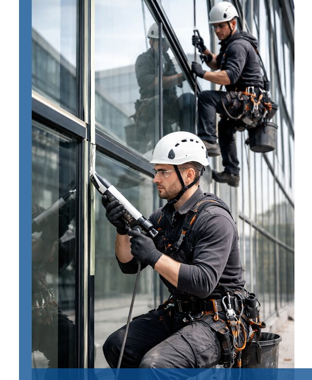 Герметизация витражных швов в Кандалакше для зданий и фасадов