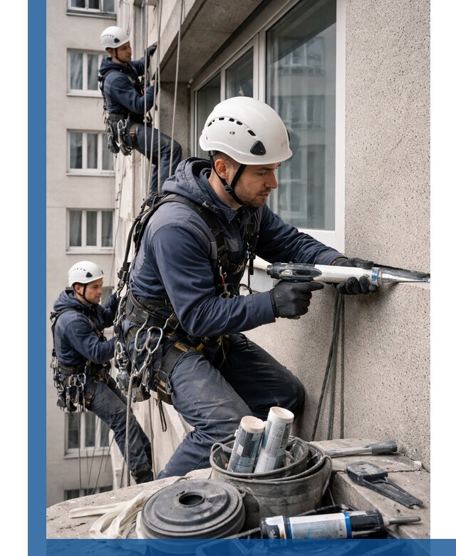 Герметизация швов лоджии в Кандалакше профессионально и надежно