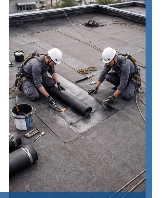 Ремонт мягкой кровли под ключ в Кандалакше от 707 р. | ВЫСОТНИК-Кнд