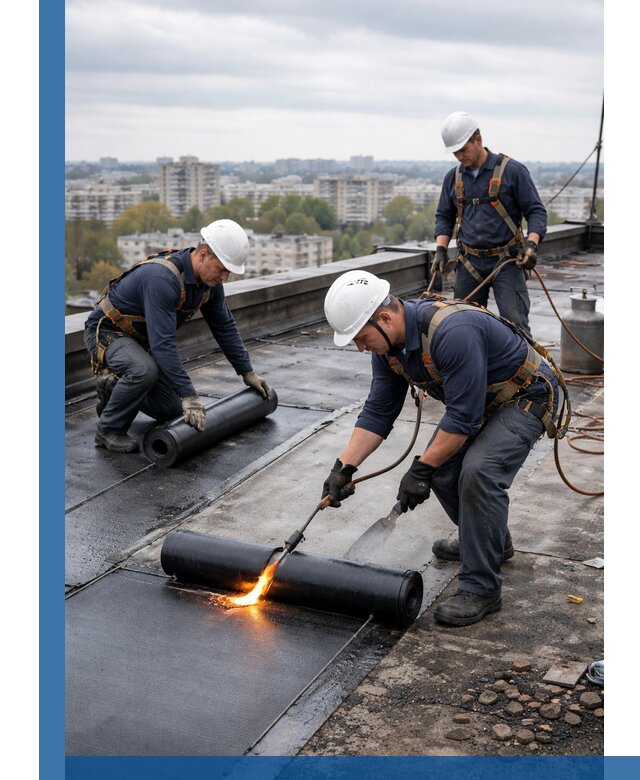 Ремонт наплавляемой кровли в Кандалакше качественно и надежно