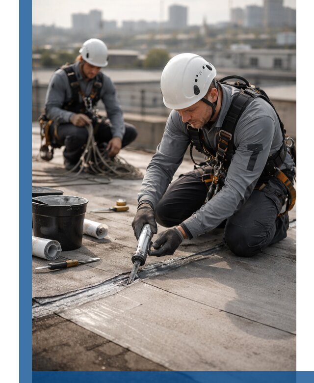 Аварийное и капитальное устранение протечек кровли в Кандалакше