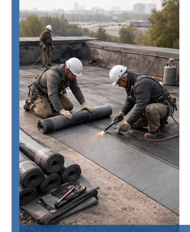 Монтаж мягкой кровли в Кандалакше профессионально и надежно