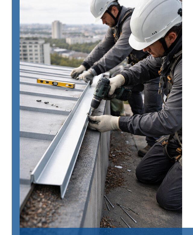 Монтаж капельника на кровле в Кандалакше с гарантией качества