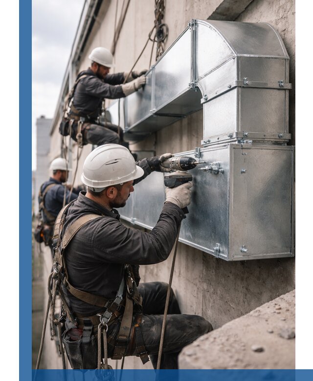 Профессиональный монтаж вентиляционных коробов в Кандалакше под ключ