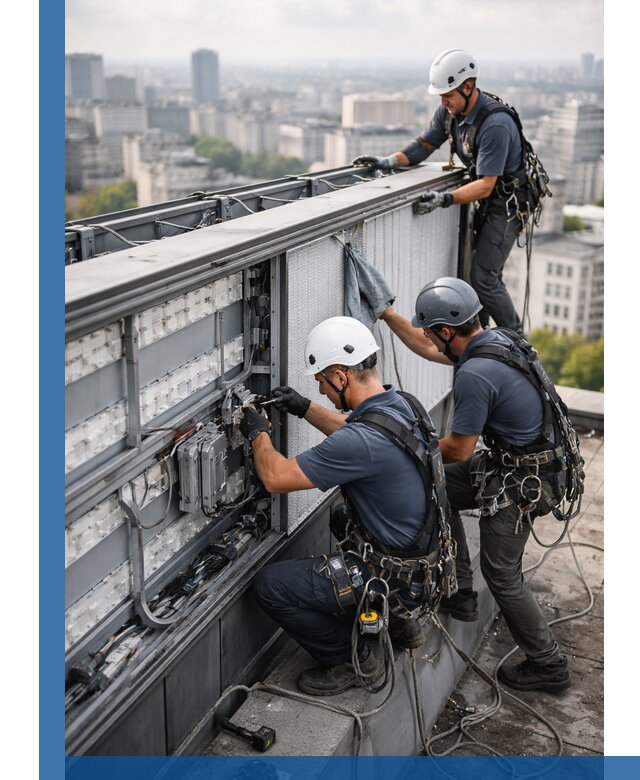 Профессиональное обслуживание крышной рекламы в Кандалакше под ключ