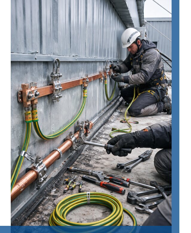 Монтаж заземления здания в Кандалакше от 25258 р. | ВЫСОТНИК-Кнд