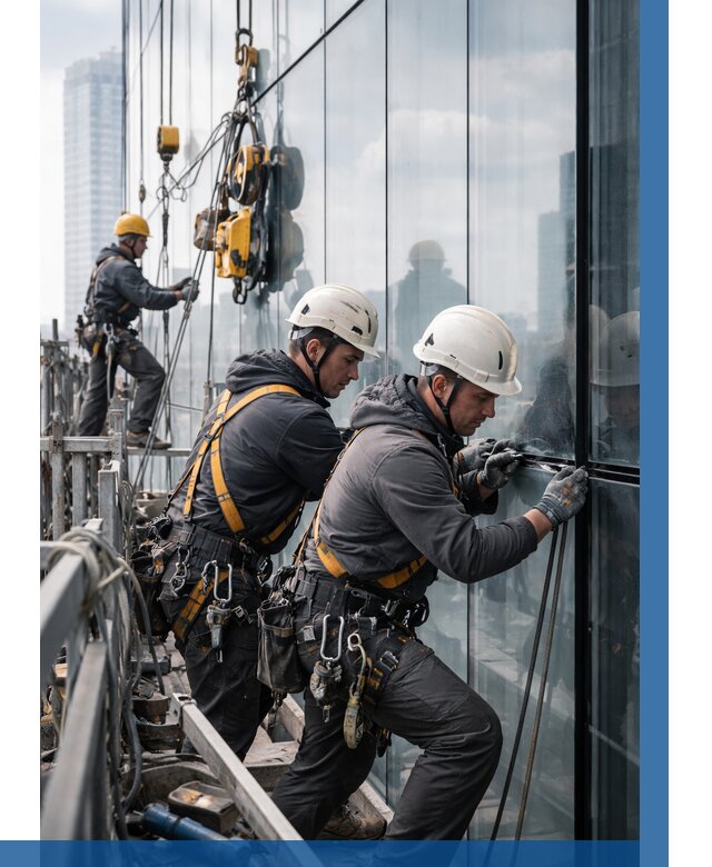 Структурное остекление фасадов в Кандалакше от 9598 р. | ВЫСОТНИК-Кнд