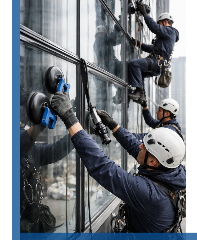 Радиусное остекление фасадов под ключ в Кандалакше с гарантиями