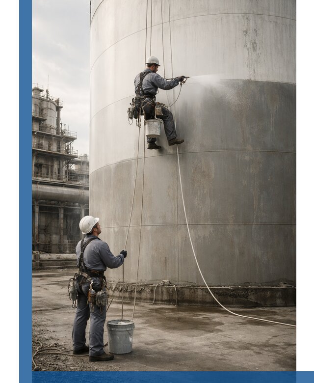 Покраска стальных резервуаров и емкостей в Кандалакше профессионально