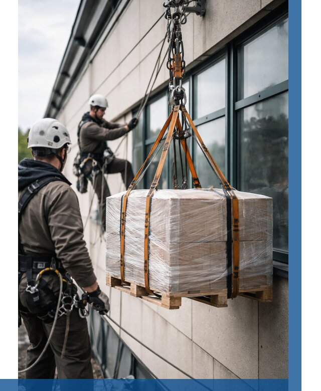 Подъем груза на высоту в Кандалакше от 3031 р. | ВЫСОТНИК-Кнд