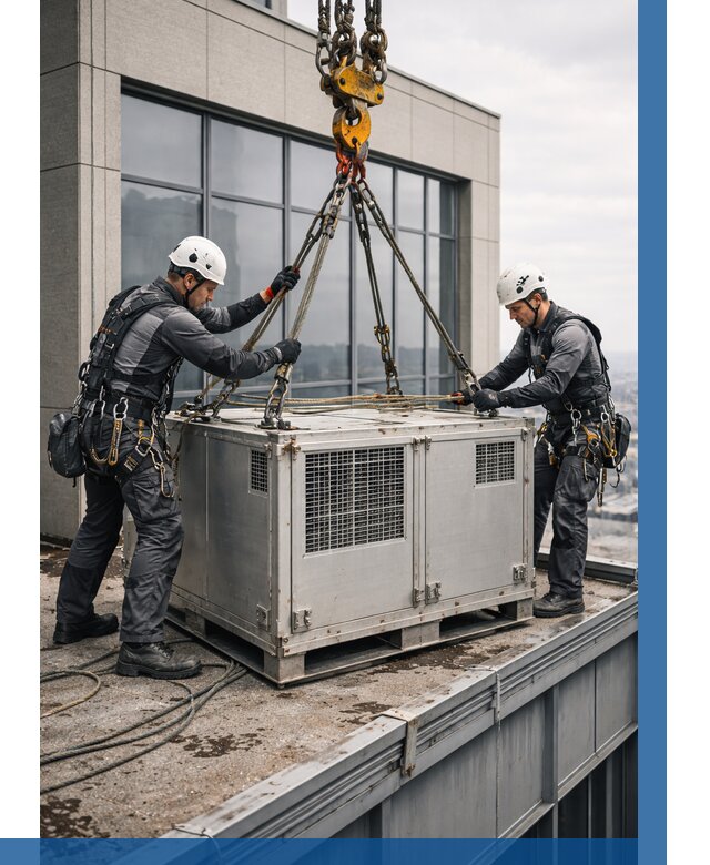 Такелажные работы на высоте в Кандалакше от 8082 р. | ВЫСОТНИК-Кнд