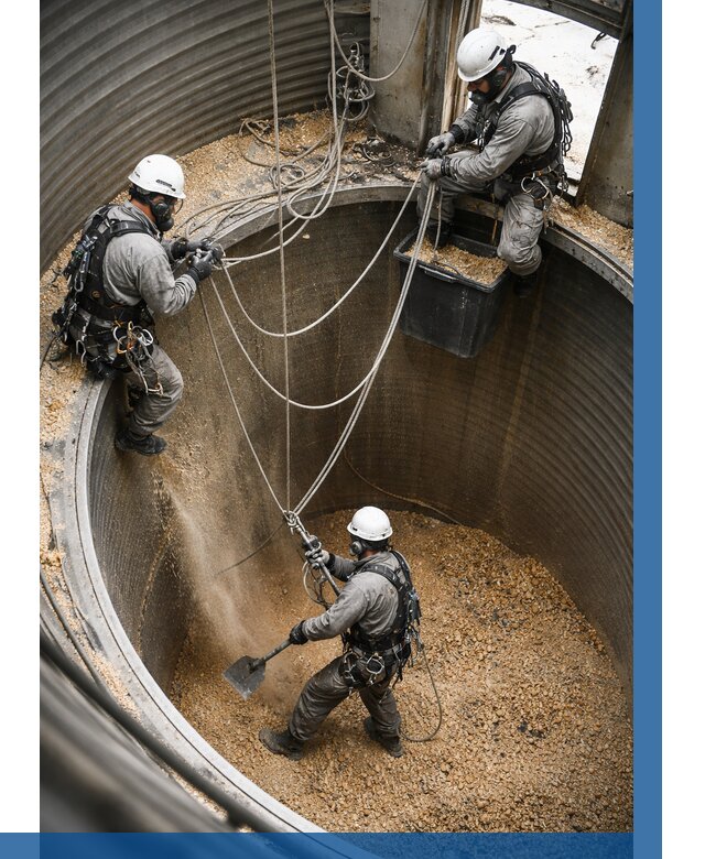 Чистка зерновых бункеров в Кандалакше от 12124 р. | ВЫСОТНИК-Кнд