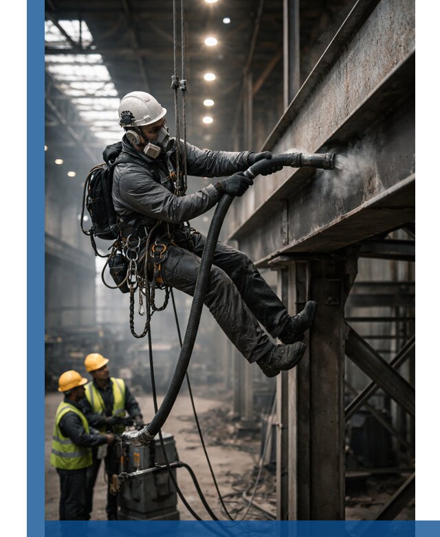 Обеспыливание конструкций в цехах промышленного производства в Кандалакше