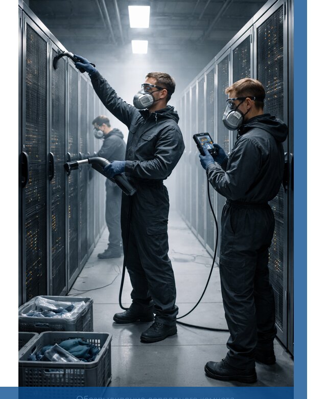 Обеспыливание серверной комнаты в Кандалакше от 4546 р. | ВЫСОТНИК-Кнд