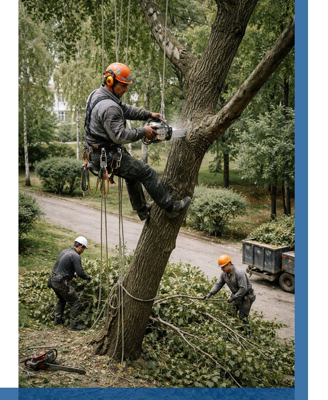 Кронирование деревьев в Кандалакше от 6567 р. | ВЫСОТНИК-Кнд