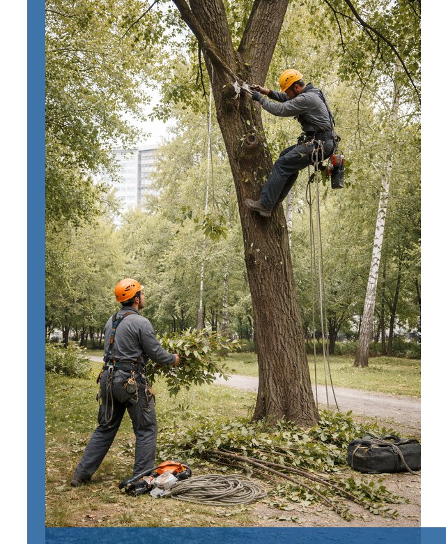 Санитарная обрезка деревьев в Кандалакше, профессионально и безопасно