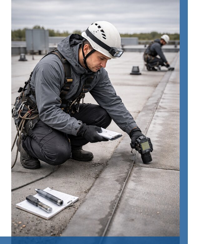 Обследование кровли на протечки в Кандалакше от 4546 р. | ВЫСОТНИК-Кнд